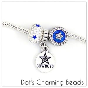 Dallas Cowboys 🏈 NFL Football Sports Fan Charms